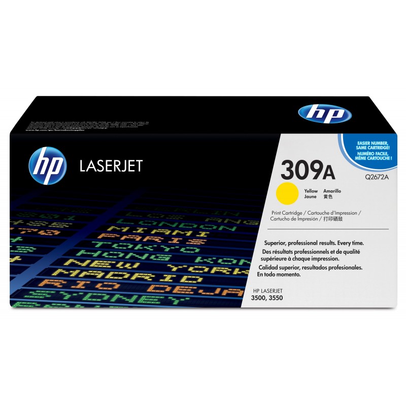 Informática e Eletrónica :: Acessórios e Consumíveis :: Tinteiros e Toners  :: Toner HP 309A Q2672A 3500 - Amarelo