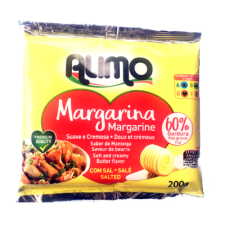 Margarina Alimo 40 unidades x 200g - 80% de Gordura