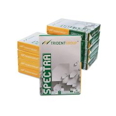 Papel para copiadora Spectra A4 75 g/m2 Trident Group | Caixa com 5 unidades - 80g