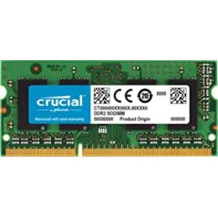 Memória RAM DDR3 LAPTOP 1600 CRUCIAL PULLOUT - 8GB