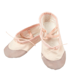 Sapatilhas de Ballet Sapatos Balé Dança Meia Ponta Sola Dividida