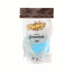 Açúcar Granulado Azul Cintilante – 60g