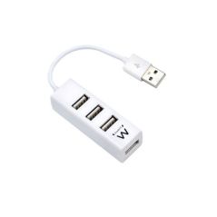 EWENT  HUB MINI USB 2.0 4 PORTAS - BRANCO