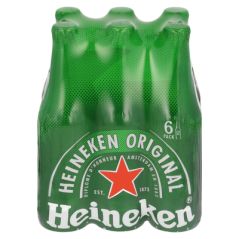 Cerveja Heineken 330ml - 6 unidades