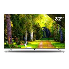 TV 32" LED HD Smart TV Android - Preto
