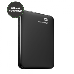 Western Digital Disco Externo 2.5'' 2TB USB 3.0 USB Portátil - Preto