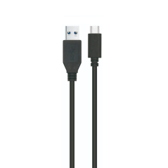 Ewent  Cabo USB 3.2 Para USB-C 3A 1 Metro - Preto