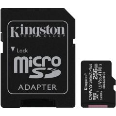 Kingston Cartão De Memória MICRO SD 256GB CL10 SDXC 100R C/Adaptador