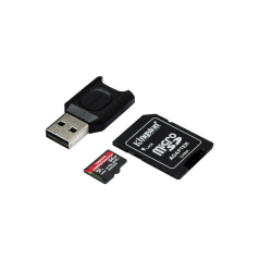 Kingston Cartão De Memória MICRO SD 64GB CL10 REACT PLUSC/Adaptador