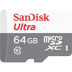 Sandisk  Cartão De Memória Micro SD 64GB Ultra SDXC