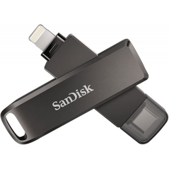 Sandisk Pen Drive 64GB IXPAND USB-C + Apple Lightning