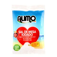 Sal de Mesa Fino Alimo - 40 Emb x 250g