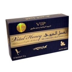 Vip Vital Honey - 12 Saquetas de 15g