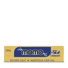 Manteiga Momo 40 x 100g - Com Sal