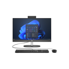 HP Computador Desktop All-In-One 240 23.8'' Polegadas I5-1335 FHD 8GB Memória RAM | 512GB Armazenamento SSD | Windows 11 Profissional | Preto