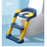 Assento Redutor Infantil Vaso Sanitário com Escada - Azul