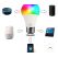 Lâmpada inteligente com várias cores (Wi-Fi)