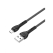 Ldnio Cabo USB Para Micro-USB 2 Metros Fast Charging Preto/Vermelho