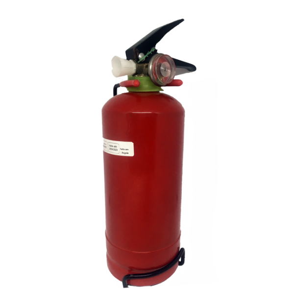 Extintor de incêndio de pó químico seco para o seu automóvel - 1kg