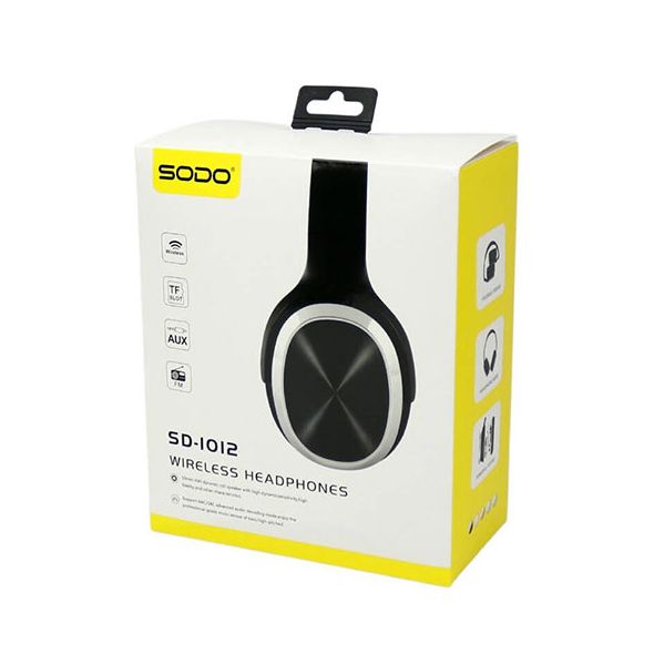 Fone de ouvido sem fio SODO SD-1012 3-EQ | Compatível com Bluetooth 5.1 | Dobráveis de Alta Fidelidade