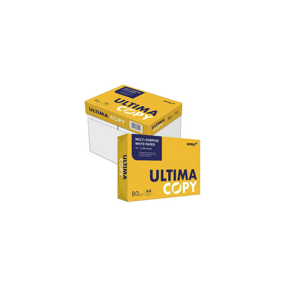 Papel para copiadora Ultima Copy A4 | Caixa com 5 unidades - 80g