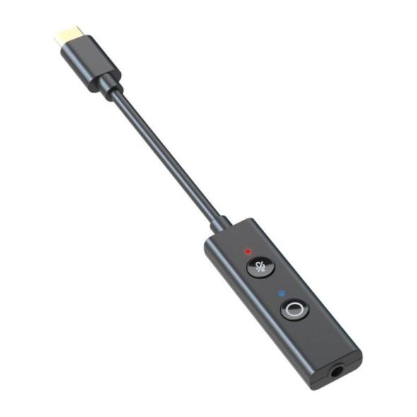 Adaptador Áudio 3.5mm 'DAC Áudio Play!4' para USB-C