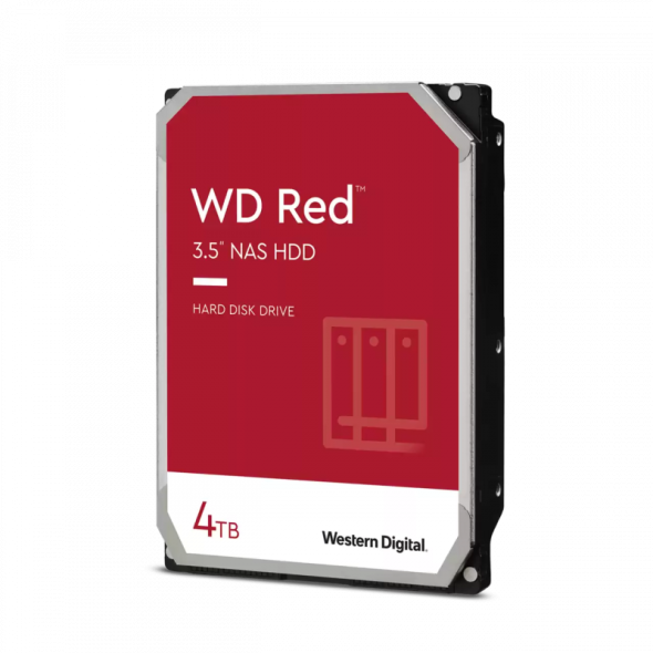 Western Digital Disco Interno 3.5'' 4TB Vermelho Sata III 6G/S 5400RPM