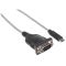 Adaptador USB-C 2.0 (M) para Série DB9/FTDI FT232RL (M) - Manhattan
